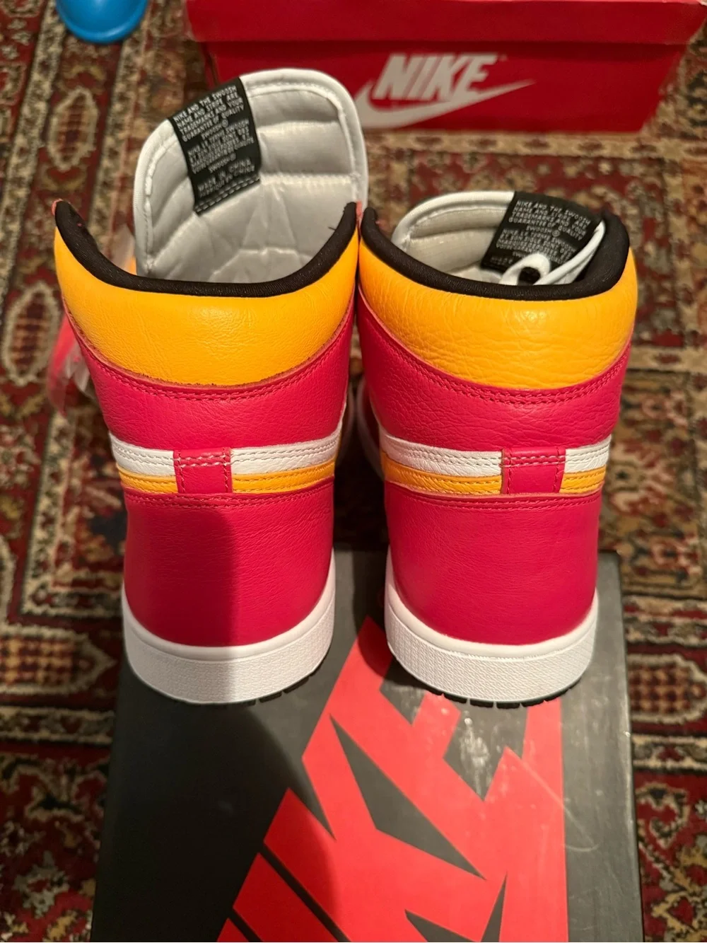 Jordan bold red